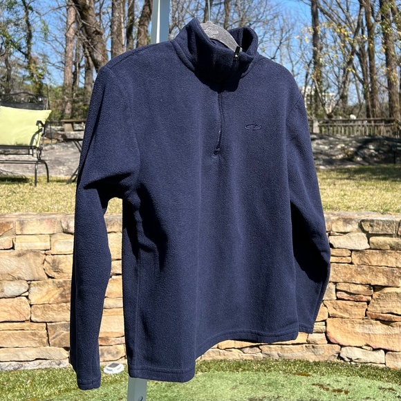 Champion Kids' Navy Fleece Pullover - Picture 3 of 15